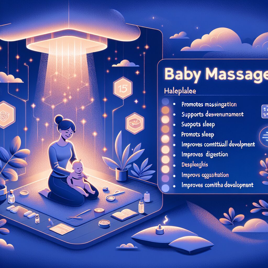 all about baby massage and 15 benefit of it